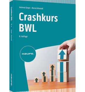 Buchcover Crashkurs BWL von Helmut Geyer und Bernd Ahrendt