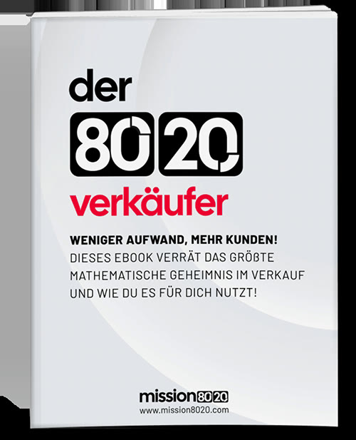 Buchcover Der 80/20 Verkäufer von Alex Riedl