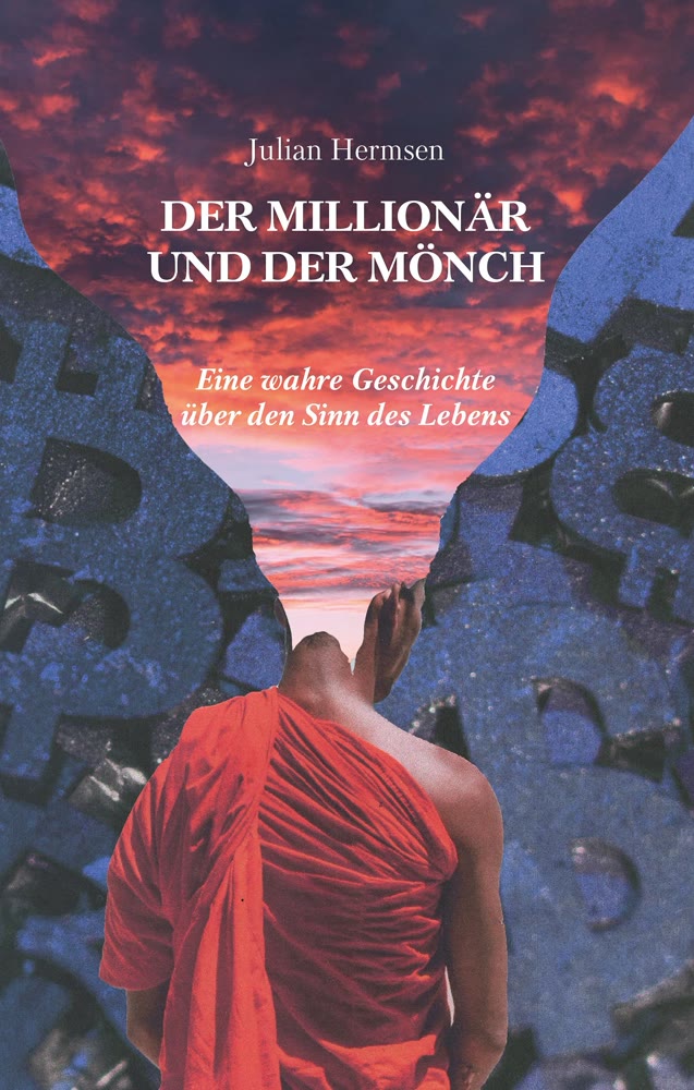 Buchcover Der Millionär und der Mönch von Julian Hermsen