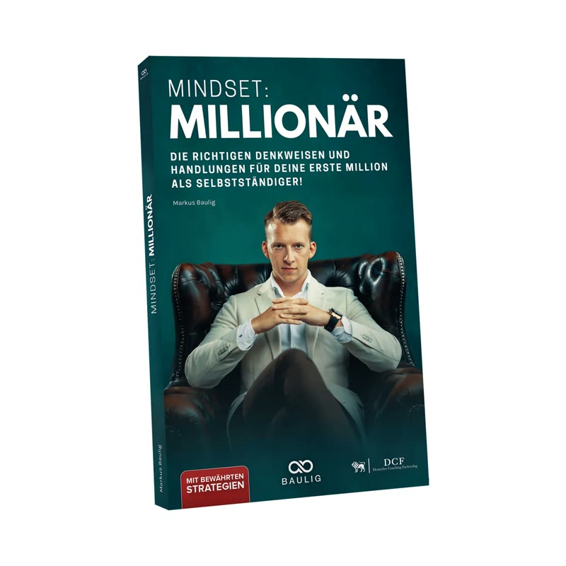 Buchcover Mindset: Millionär von Markus Baulig