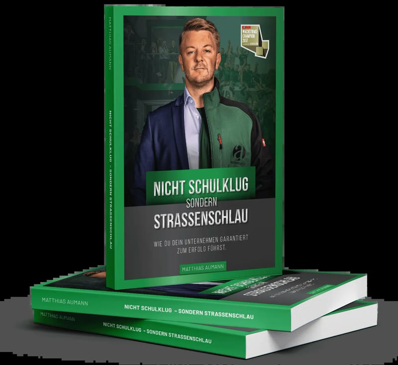 Buchcover Nicht schulklug – sondern straßenschlau von Matthias Aumann