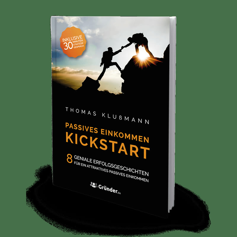 Buchcover Passives Einkommen Kickstart von Thomas Klußmann