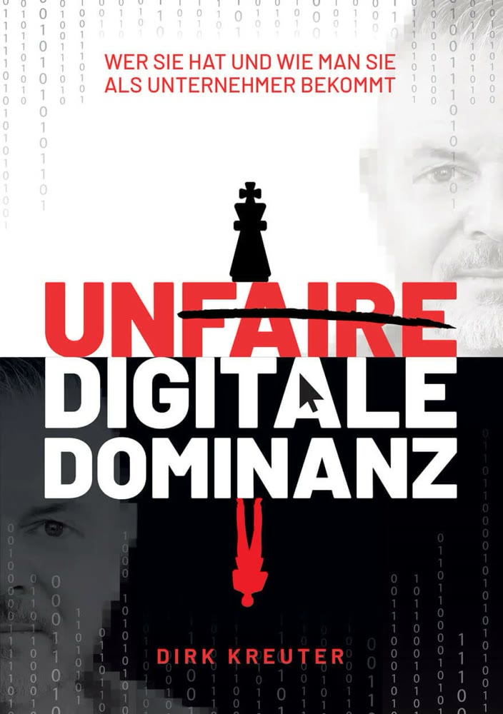 Buchcover Unfaire digitale Dominanz von Dirk Kreuter