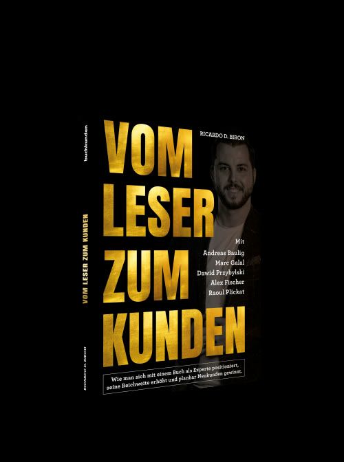 Buchcover Vom Leser zum Kunden von Ricardo Biron